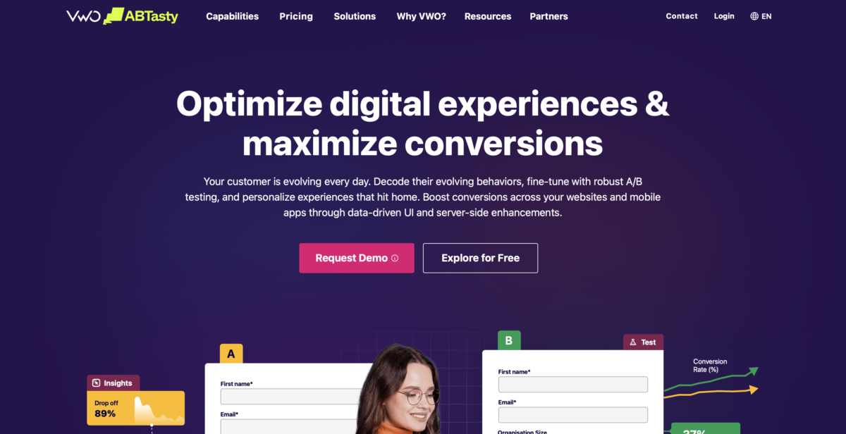 VWO（Visual Website Optimizer）