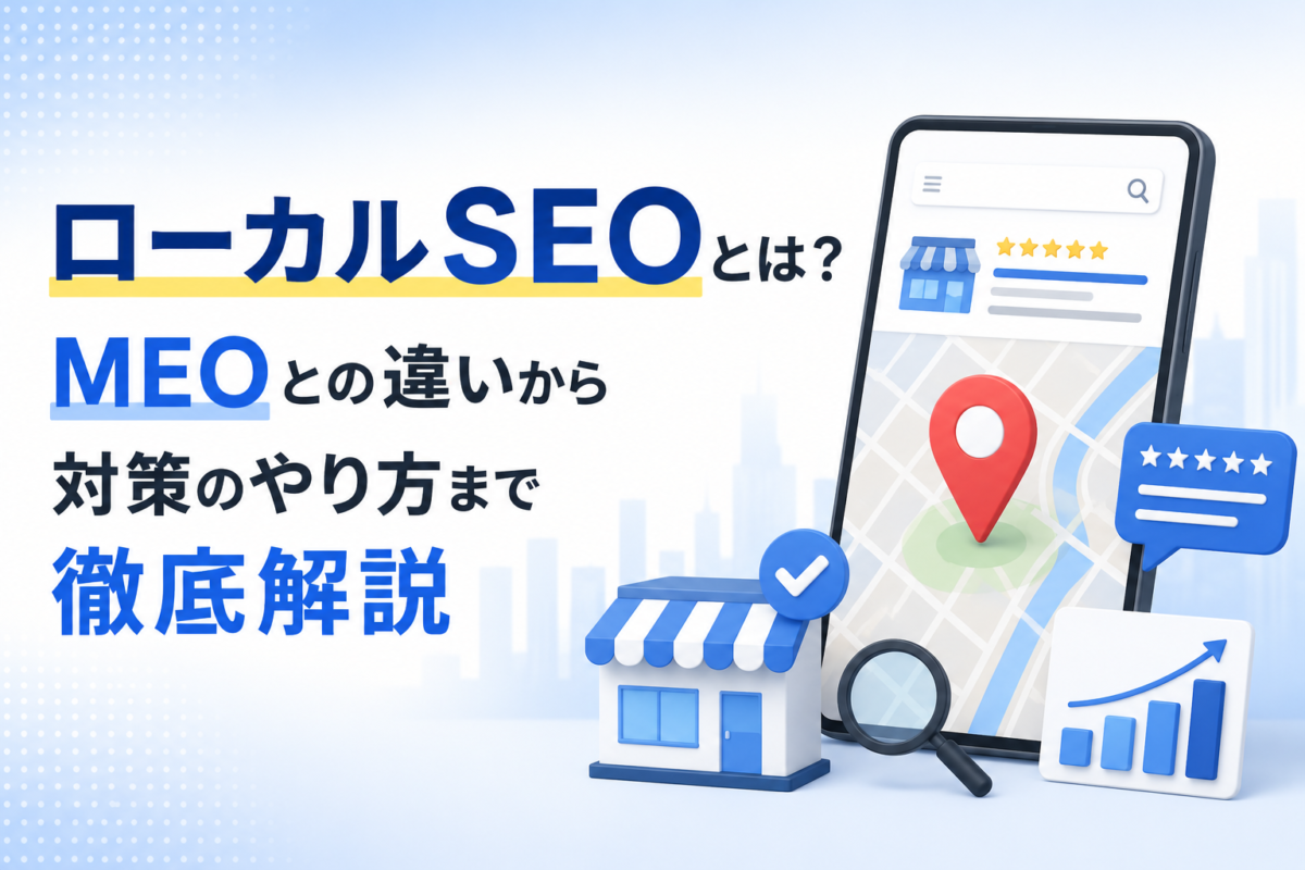 ローカルSEOとは?MEOとの違いから対策のやり方まで徹底解説